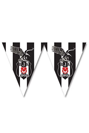 Beşiktaş Σετ Σημαία ΤΡΙΓΩΝΙΑ ΣΗΜΑΙΑ 2,9 μ