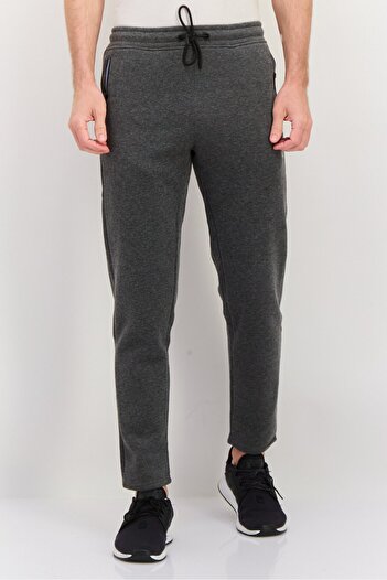 Ocean Pacific Men Regular Fit Brand Logo Sweatpants, Grey