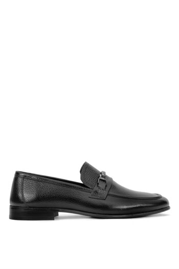 Ayakkabı Fuarı Elit Gtma201 - Men's Black Genuine Leather Jurdan Classic Shoes