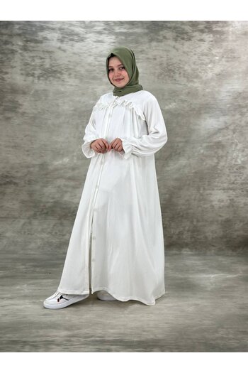Tarz Çocuk Girl's White Ferace