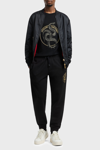 Armani Exchange Ψηλόμεσο ελαστικό βαμβακερό παντελόνι Jogger - Ανδρικό ΠΑΝΤΕΛΟΝΙ XM000218