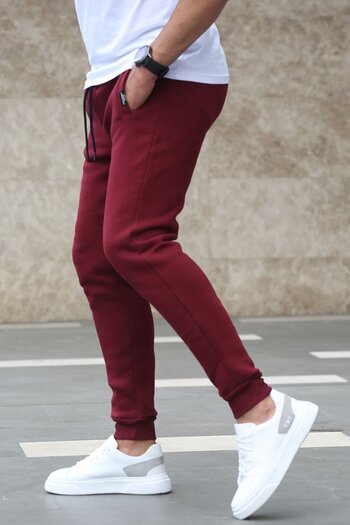 Madmext Claret Red Basic αθλητική φόρμα 4210