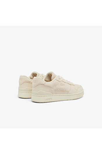 Lacoste T-Clip Set Kadın Krem Sneaker