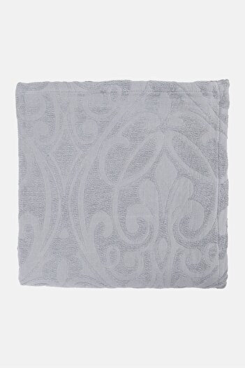 Tahari Home Jacquard Chenille Textured Throw 127 x 152 cm, Grey