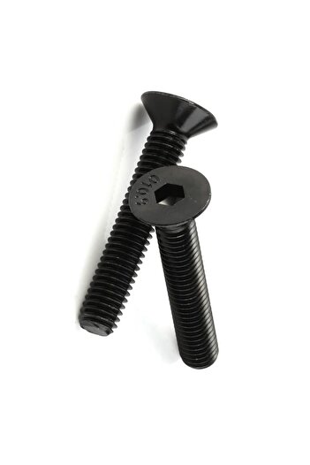 ilta Life Havşa Başlı imbus Civata 10.9 Kalite Galvaniz Kaplama Siyah DIN 7991 M4x35 mm 20 Adet