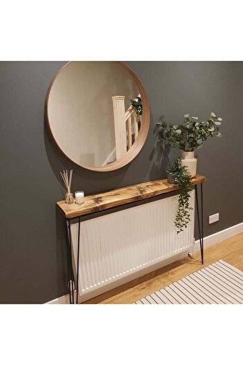 HOMS Hallway table, radiator support, A-620 series, wood, Homs, 115 x 19 x 85cm, 30171
