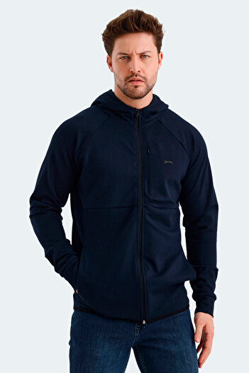 Slazenger Violet Men's Sweatshirt Navy Blue