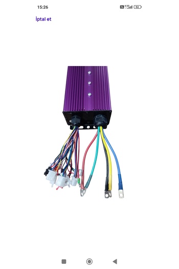 Bix 3 TEKERLİ KASALI AKILLI BEYİN 48V60V72V 60A 15000W