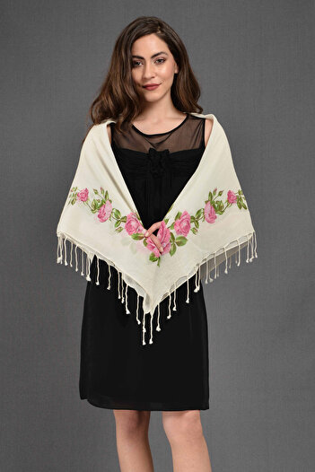 Dosimira Rose Square Shawl
