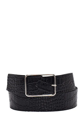 Paçuli Moda Square Buckle Belt