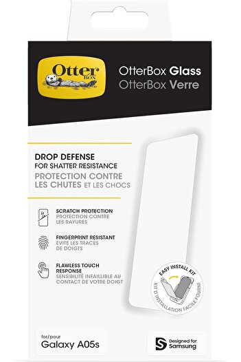 STOREMAX Glass Screen for Polysight A05S Tempered Glass, Protection Against Breakage, Scratches and Drops