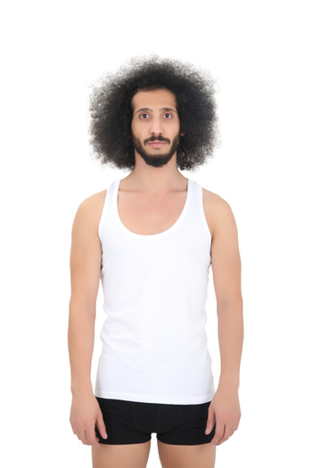 CNT Men's 3-Piece Full Lycra Rambo Sports Tank Top