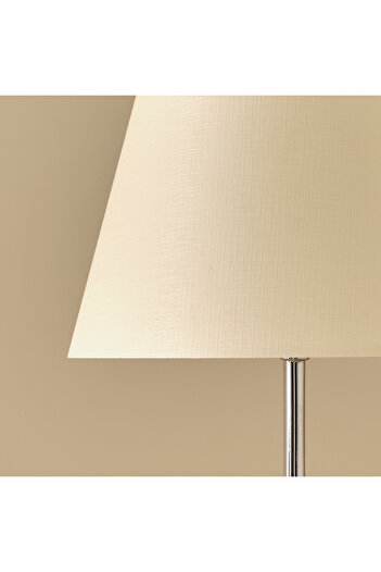 Bella Maison Dante Metal Abajur Krem (25x17x46 cm)
