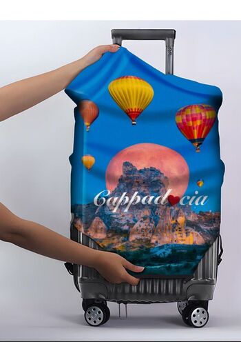 LUGGBAG Suitcase Cover, Suitcase Wearable Fabric Cover Lb25012