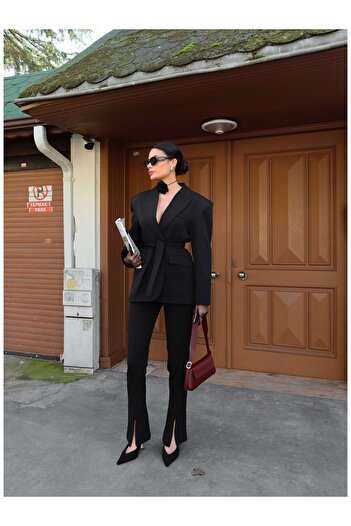 ESRAHELVACI Padded Jacket Pants Set