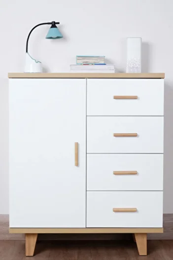 ARTI WOODS Cabinet Handle, 32 Mm, (3.2 cm), Kitchen Cabinet Handles, Wooden Handle, Drawer Handle, Handle,
