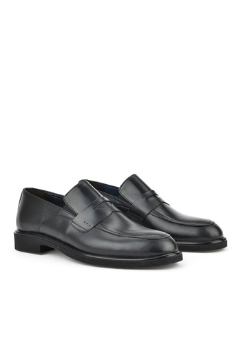 Ziya Genuine Leather Black Men's Classic Shoes - 15148Z871