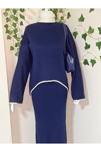 MACMODA Çoban Dikişli Crop Elbise