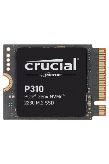 Crucial P310 1 تيرابايت 7100 ميجابايت/ثانية إلى 6000 ميجابايت/ثانية Gen 4 PCI-e NVMe M.2 2230 SSD CT1000P310SSD2