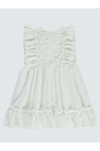 Civil Girls 2-5 Years Girl's Ecru Dress