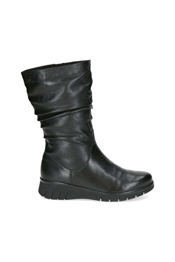 Caprice Black Booties Womens Shoes