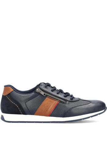 Rieker Blue Trainers Mens Shoes