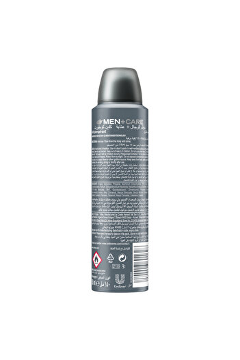 Dove Men+Care Antiperspirant Deodorant Body Spray, Clean Comfort, 72H Protection, 150ml
