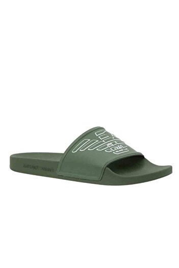 Emporio Armani Πράσινες σαγιονάρες Emporio Armani Chaussures