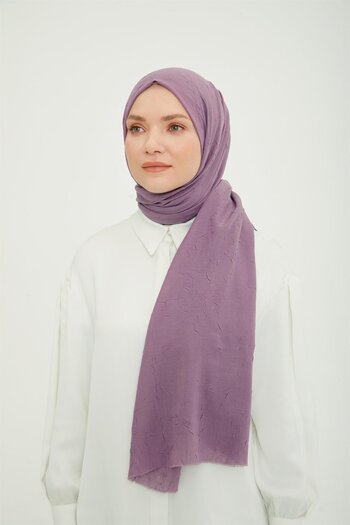 Armine Trend Bamboo Shawl - Fig Purple 40