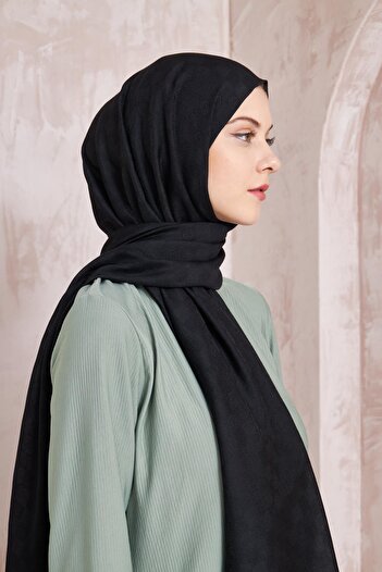 Aker Modal Shawl - Black 311