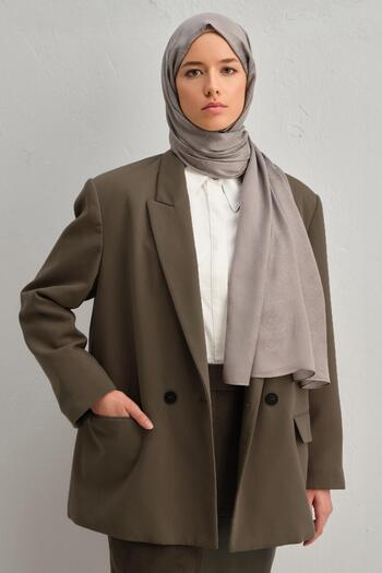Armine Trend Lyon Shawl - 2 - Smoked 245361