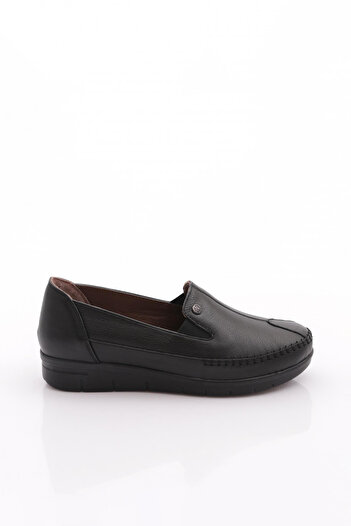 DGN Women's Comfort Shoes Genuine Leather Black 31123998