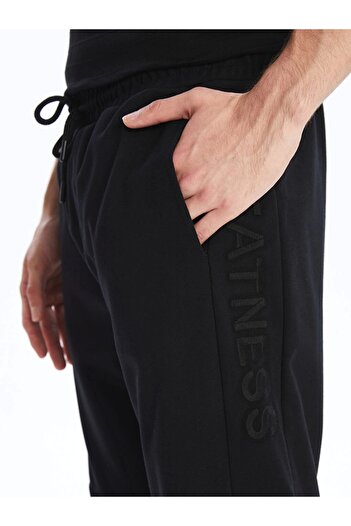 LC Waikiki LCW Casual Siyah Slim Fit Erkek Jogger Eşofman Altı