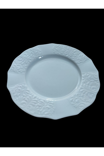 NuBuTu Retro Cake Set,Porcelain 6-Piece Cake Plate