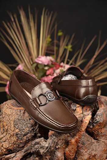 Pierre Cardin Ανδρικά παπούτσια από γνήσιο δέρμα Loafer Casual που παρέχουν ανθεκτικότητα και κομψότητα σε ένα μοντέλο ειδικής σειράς