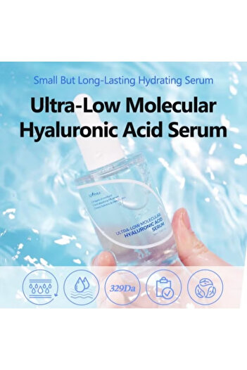 Isntree Ultra-low Molecular Hyaluronic acid Serum 50ml 1.69 fl.oz.