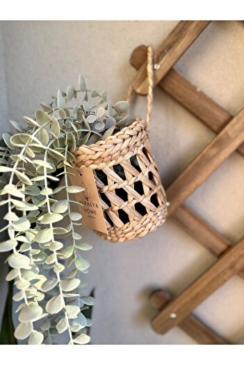 afralya home Multi-Purpose Basket / Hanger Basket Decorative Wicker Basket 15 cm