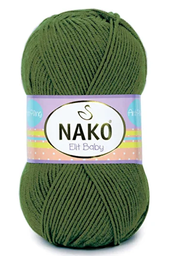 NAKO Elit Baby / Pine Green / 10665 / Pack of 5