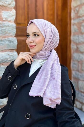 Armine Trend Örme Şal 3 - ATS3OR-10 - Lila