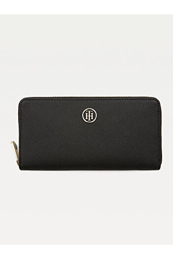 Tommy Hilfiger Women's Monogrammed Zipper Large Wallet
