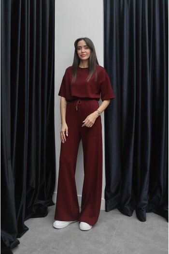 Havoş Claret Red Darcy Modal Tracksuit