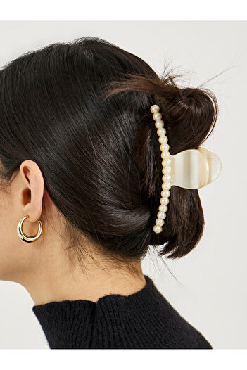 Styli Set of 2 - Faux Pearl Claw Clip