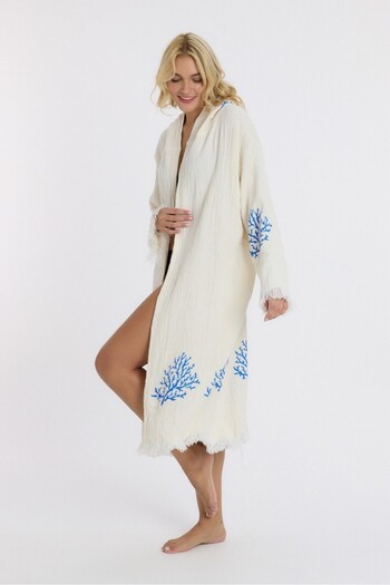 Mulberry Muslin Peştemal Bornoz Banyo ve Plaj Elbisesi