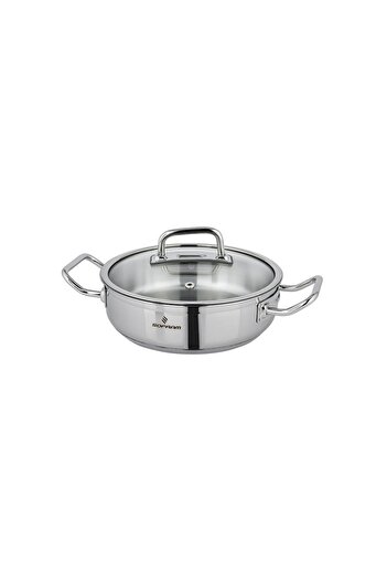 Sofram 16cm 18/10 Stainless Steel Single Casserole