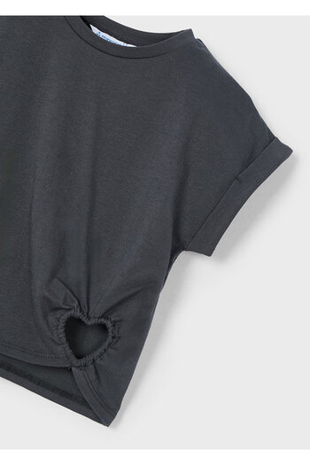 MAYORAL Girl's Heart Detailed T-Shirt 3006