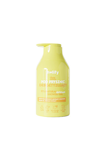 HOLIFY Energizující sprchový gel 500 ml - Energizující sprchový gel