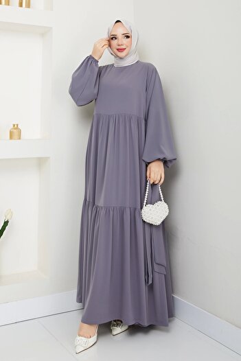 SERRA MODA Φόρεμα Islamic Mina Hijab Ferace Loose Cut
