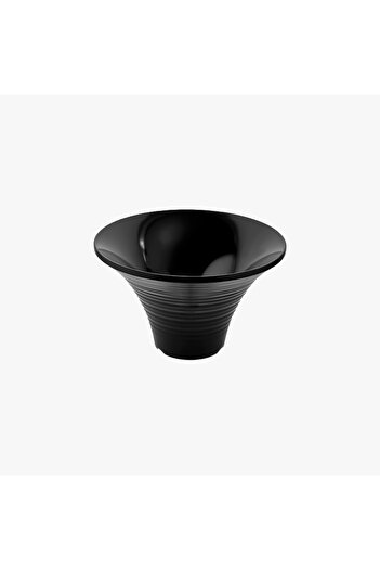 HIC Melamine Serving Bowl Black Color Size 20 cm