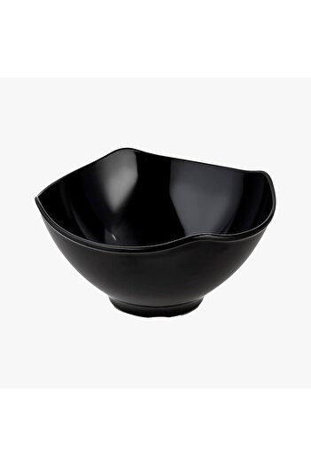 HIC Melamine Serving Bowl Black Color Size 35 cm