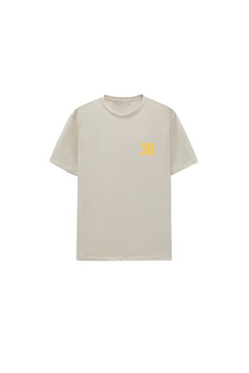 CC STORE Μπλουζάκι Unisex Oversize Nba Cream Curry